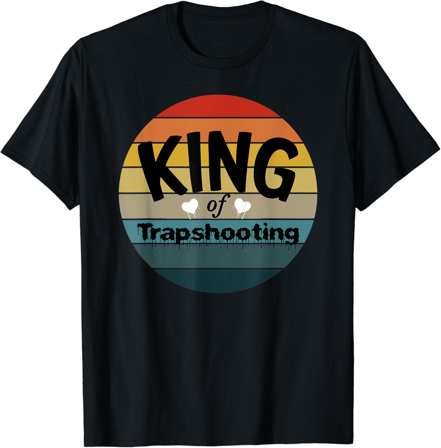 Mens King Of Trapshooting TShirt Clothing, Shoes & Jewelry